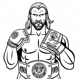 3d Trostruki H Drzi Dva Pojasa Bojanka 87956-28356