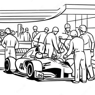 Scena Pit Stopa Formule 1 Bojanka 88009 28400