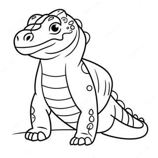 Slatka Bojanka Sa Komodo Zmajem 88211-28727