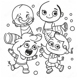 Razlicita Deca Se Igraju Zajedno Bojanka 88314-28810