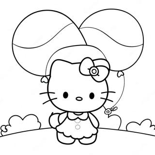 Bojanka Hello Kitty Sa Balonima 88390-28862