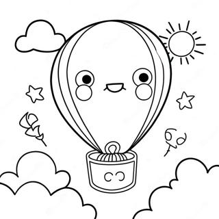 Sarena Stranica Za Bojanje Balona Za Diplomu U Vrticu 88676-29092