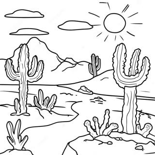 Pustinjska Stranica Za Bojanje Ekosistema 88703-29114