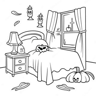 Strasna Halloween Soba Bojanka 88832-29216