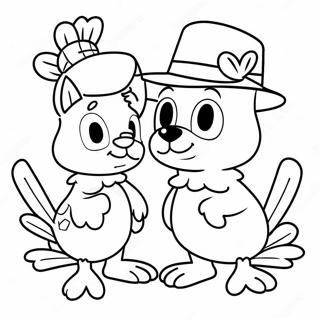 Bojanka Bluey I Bingo Na Avanturi Za Dan Zahvalnosti 89010-29344