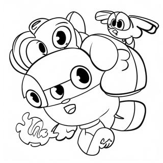 Bojanka Super Wings Timski Rad Бојанке