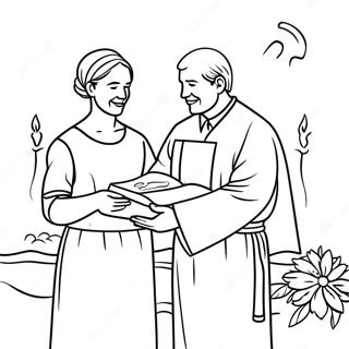 Bojanka Elegantna Ceremonija Krstenja 89241-29522