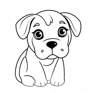 Slatki Bokser Stene Bojanka 89705 29882