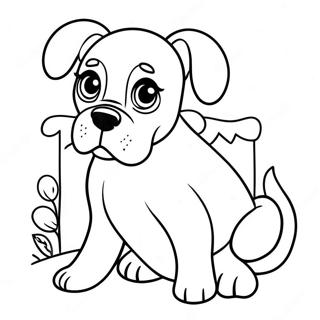 Slatki Bokser Stene Bojanka 89705 29883