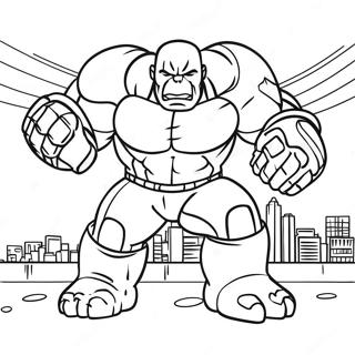 Hulk Buster Scena Bitke Bojanka 89991-30111
