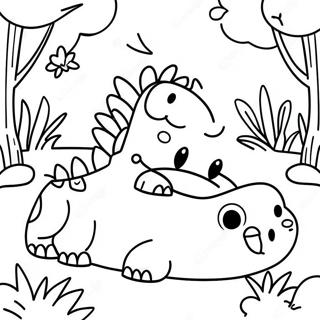 Bojanka Sa Slatkim Crocs Ima U Vrtu Бојанке