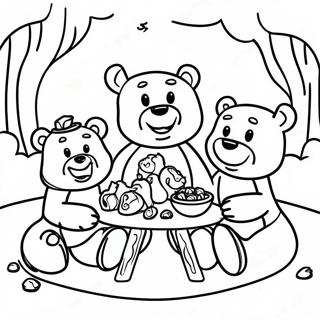 Bojanka Sa Porodicom Gumastih Medvedica Na Pikniku 90301 30348