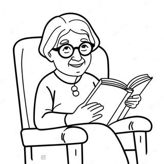 Baba Koja Cita Knjigu Bojanka 90405 30427