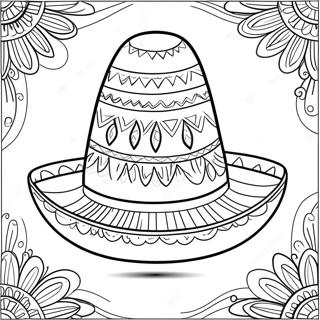 Tradicionalni Meksicki Sesir Bojanka 90560-30545