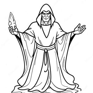 Stranica Za Bojanje Zlog Carobnjaka 90765 30708