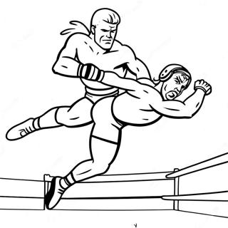 Bojanka Wwe Rvac Koji Skace Na Protivnika 91122-31048