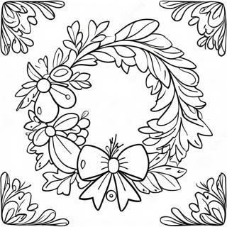 Stara Bozicna Venac Za Bojanje 91688-31498