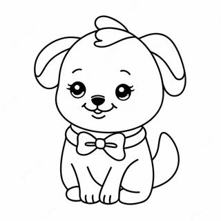 Slatki Kawaii Pas Sa Masnom Bojanka 91914-31668