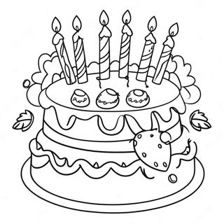 Elegantna Bojanka Sa Tortom Za Rodendan 91991 31727