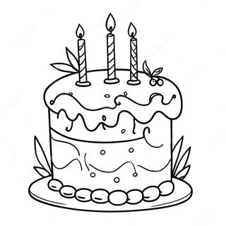 Elegantna Bojanka Sa Tortom Za Rodendan 91991 31728