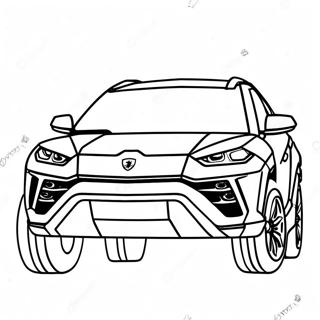 Lamborghini Urus Van Puta Za Bojanje 9206-918