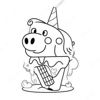 Peppa Pig Uziva U Velikom Sladoledu 92247-31932