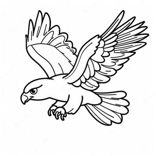 Impozantni Sokol U Letu Bojanka 92350 32007