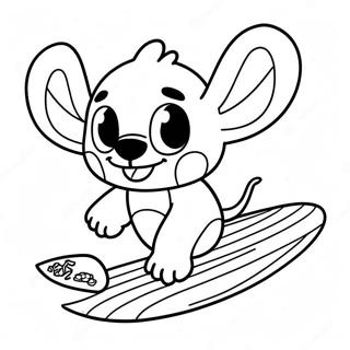 Avanturisticki Stitch Na Talasima Bojanka 92377 32029