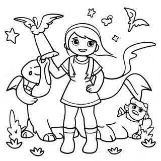 Amanda Avanturista Sa Magicnim Bicima Bojanka 92507-32131