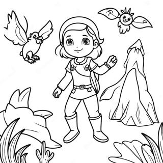 Amanda Avanturista Sa Magicnim Bicima Bojanka 92507-32132