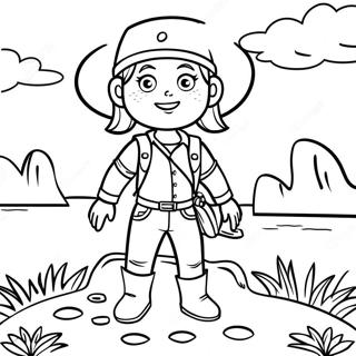 Radoznala Amanda Avanturista Bojanka 92508-32133