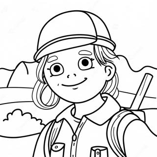 Radoznala Amanda Avanturista Bojanka 92508-32135