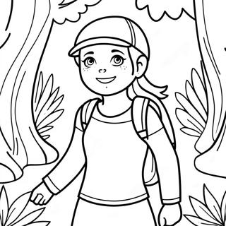 Amanda Avanturista U Misterioznoj Sumi Bojanka 92509-32139