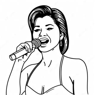 Bojanka Selene Koja Peva Na Sceni 92559 32173