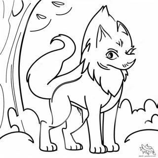 Majestetni Vuk Anime Bojanka 92662 32254