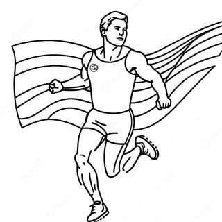 Bojanka Olimpijskog Atleticara U Trcanju 92788-32348