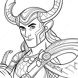 Loki Sa Carobnim Stapom Bojanka 92891-32430