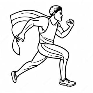 Bojanka Sa Nike Sportistom Koji Trci 9292-1015