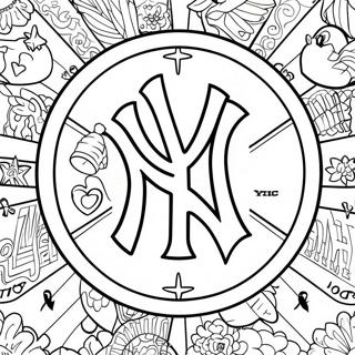 Bojanka Sa Logom Yankees A 92992-32503