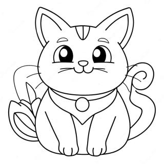 Bojanka Sa Anime Mackom 93687-33044