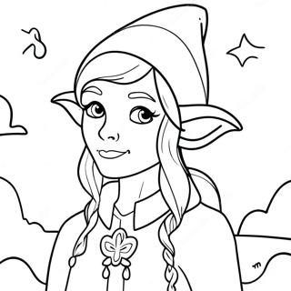 Bojanka Za Misterioznog Realisticnog Vilenjaka Sa Mesecinom 94206-33455