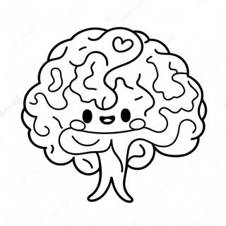 Srecan Mozak Sa Nasmejanim Licem Bojanka 94309 33534