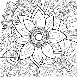 Slozen Cvecem Za Opustanje Za Bojanku 94513-33881