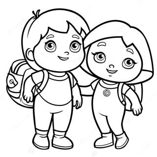 Bojanka Dora I Cizme Sa Rancem 94643-33991