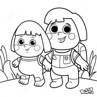 Bojanka Dora I Cizme Sa Rancem 94643-33992