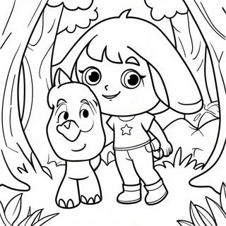 Bojanka Dora I Cizme U Carobnoj Sumi 94644-33996