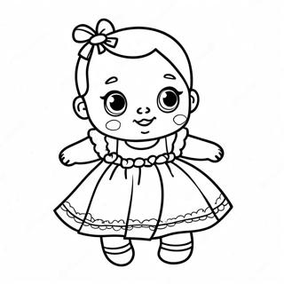 Beba U Sarenoj Haljini Bojanka 95082 34330