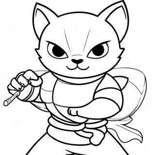 Snazna Macka Ninja Bojanka 95464-34631