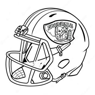 Stranica Za Bojanje Fudbalske Kacige Sa Nalepnicama 95541-34695