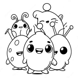 Smesna Oddbods Bojanka 95794-34919